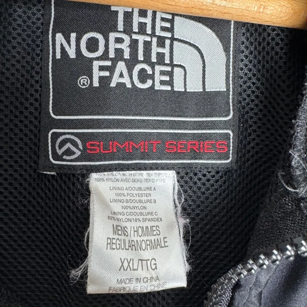 The North Face Summit Series Windstopper Fleece Jacket Mens XXL Black Full Zip
